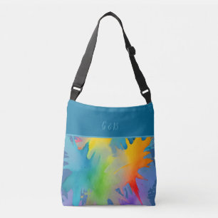 lgbtq rainbow  crossbody bag