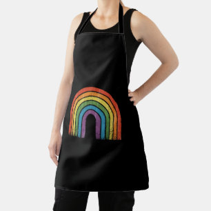 LGBTQ Rainbow Flag Gay Pride LGBT Awareness Ally Apron