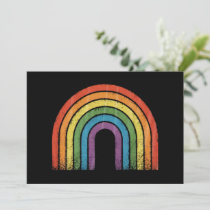 LGBTQ Rainbow Flag Gay Pride LGBT Awareness Ally Invitation