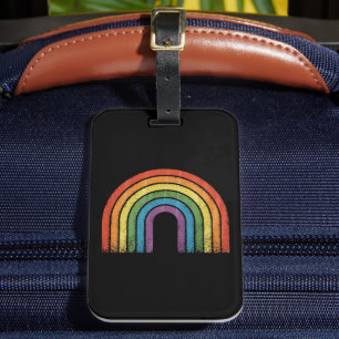 LGBTQ Rainbow Flag Gay Pride LGBT Awareness Ally Luggage Tag