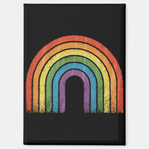 LGBTQ Rainbow Flag Gay Pride LGBT Awareness Ally  Magnet
