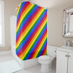 LGBTQ+ Rainbow Flag Stripes for Pride Month -