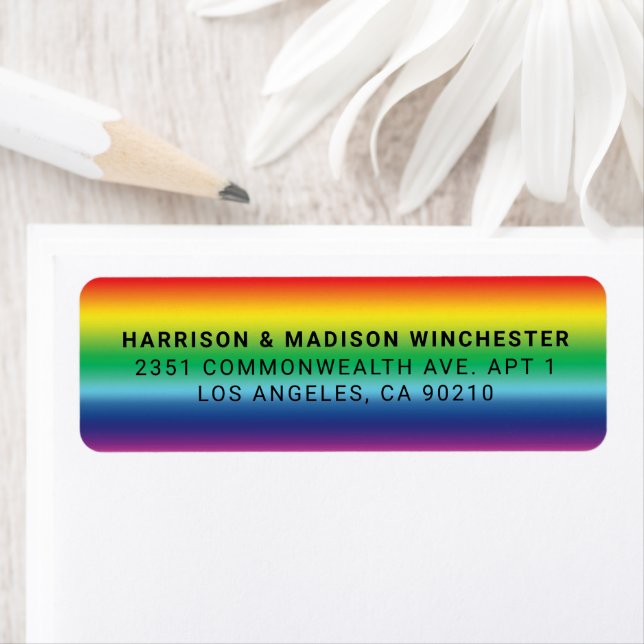 Lgbtq rainbow gradient colours gay pride flag (Insitu)