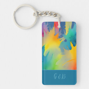 lgbtq rainbow keychain
