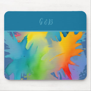 lgbtq rainbow  mouse pad