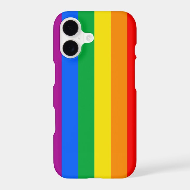 LGBTQ+ Rainbow Pride Flag (Back)