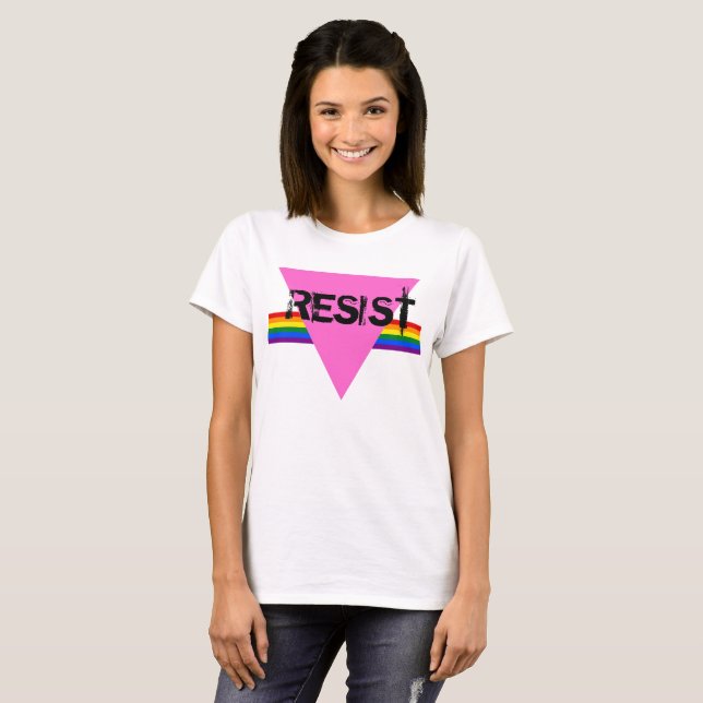 LGBTQ Resist T-Shirt (Front Full)