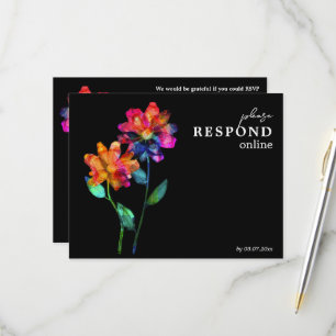 🌈 LGBTQ Respond Online Petals & Pride RSVP Card
