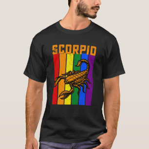 LGBTQ Scorpio Zodiac Sign Vintage Astrology T-Shirt
