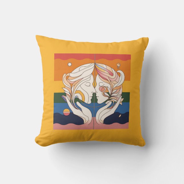 LGBTQ throw cushions (Front)