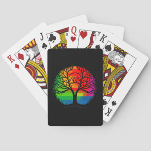LGBTQ Tree Equality & Diversity Playing Cards