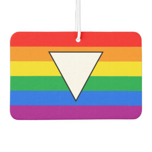 LGBTQ+ Triangle and Rainbow Pride Air Freshener