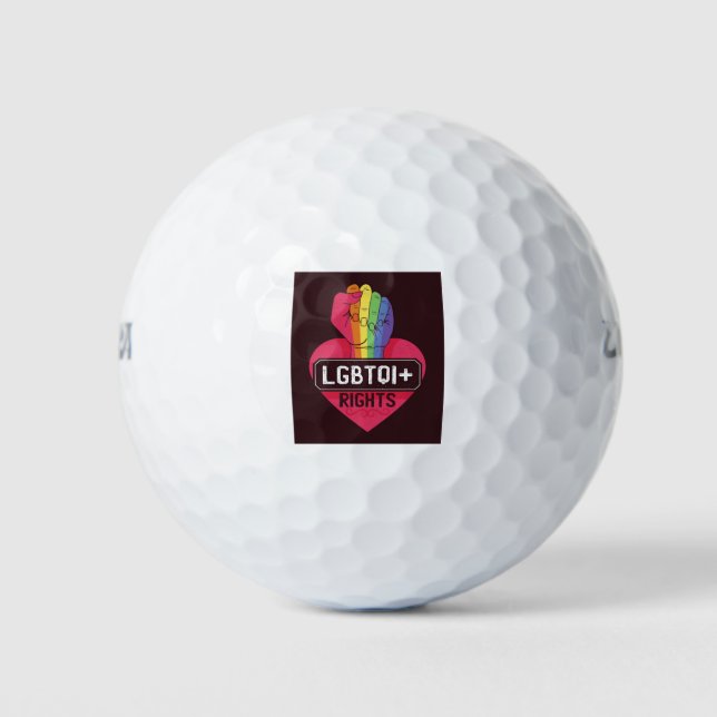 Lgbtqi Golf Balls (Front)