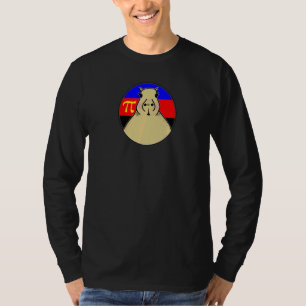 Lgbtqia+ Capybara In Polyamory Pride Rainbow Circl T-Shirt