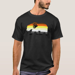 Lgbtqia+ Gay Bear Pride Ibb Pride Gay Bear Flag T-Shirt