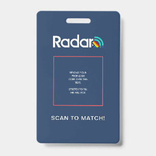 LGBTQIA+ - RadarQR Badge