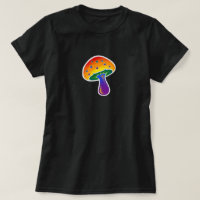 LGBTQIA Rainbow Pride Mushroom Pattern