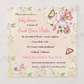 LGC | Garden Baby Shower Invitation