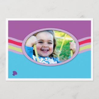 LGC | The Merry Mermaid Blue Invitation