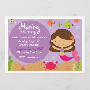 LGC   The Merry Mermaid Invitation