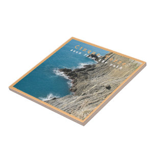 LGR013 CINQUE TERRE - Aerial View - Italy - Tile