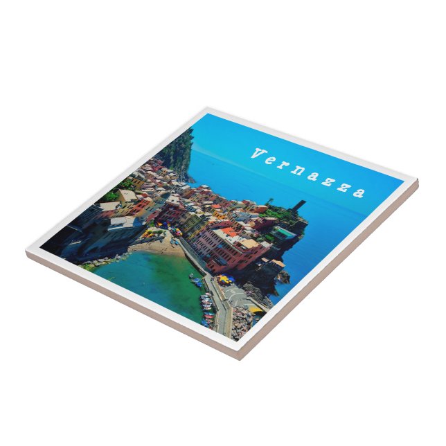 LGR022 VERNAZZA - Cinque Terre - Liguria - Tile (Side)