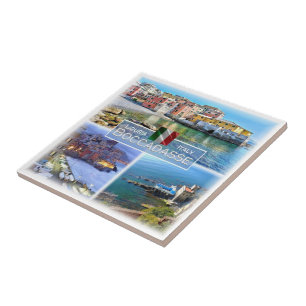 LGR045 BOCCADASSE, Mosaic, Italy, Tile