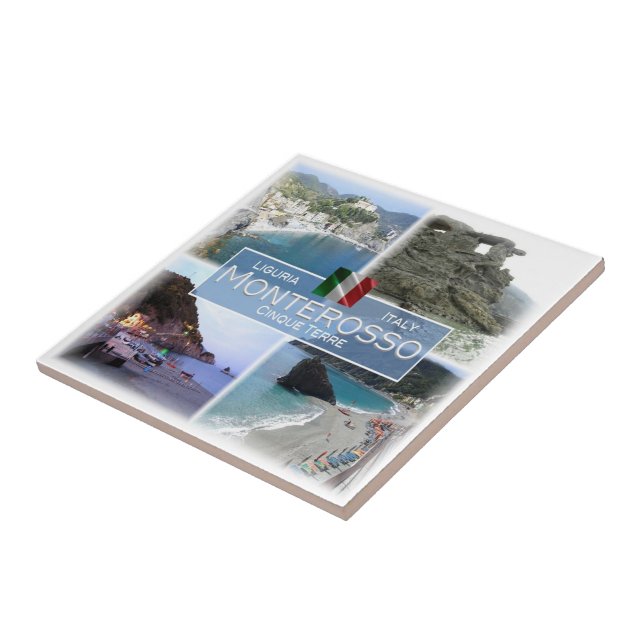 LGR059 MONTEROSSO, Mosaic, Italy, Tile (Side)