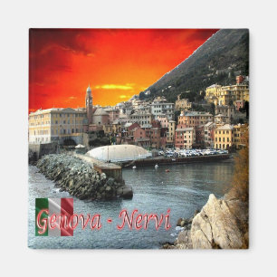 LGR123 NERVI, Italy, Liguria, Fridge Magnet