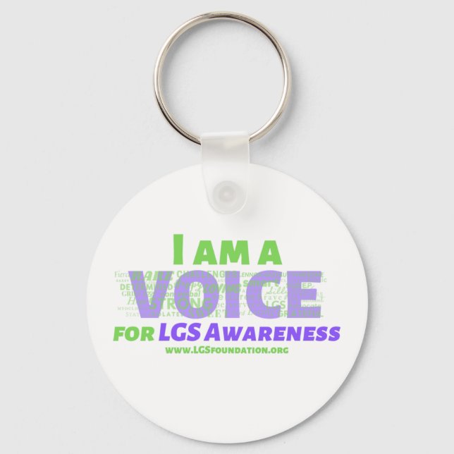 LGS Awareness Keychain (Front)