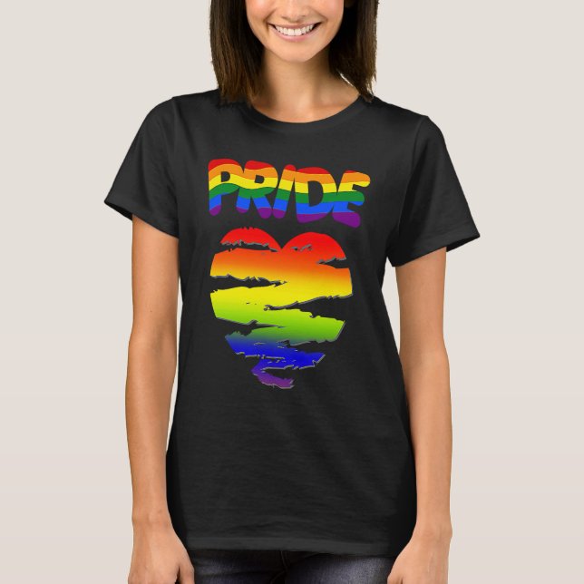 LGTB Pride Flag  17 T-Shirt (Front)