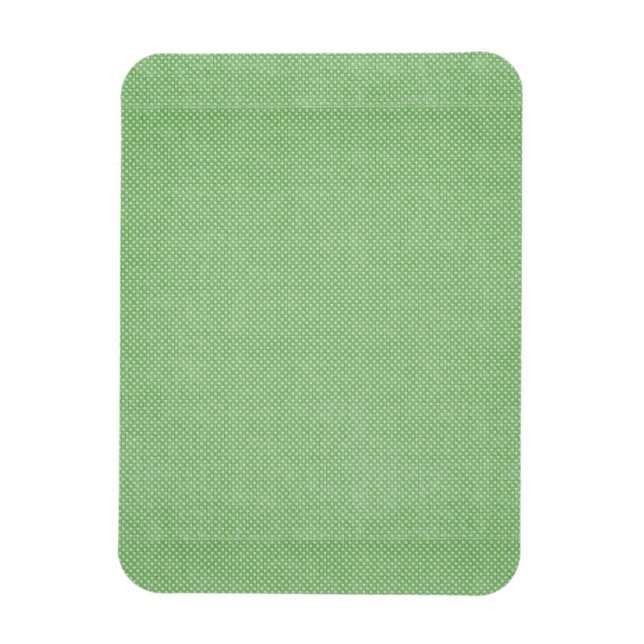 LGTD LIGHT GREEN BACKGROUND PATTERN WALLPAPERS CUS MAGNET (Vertical)