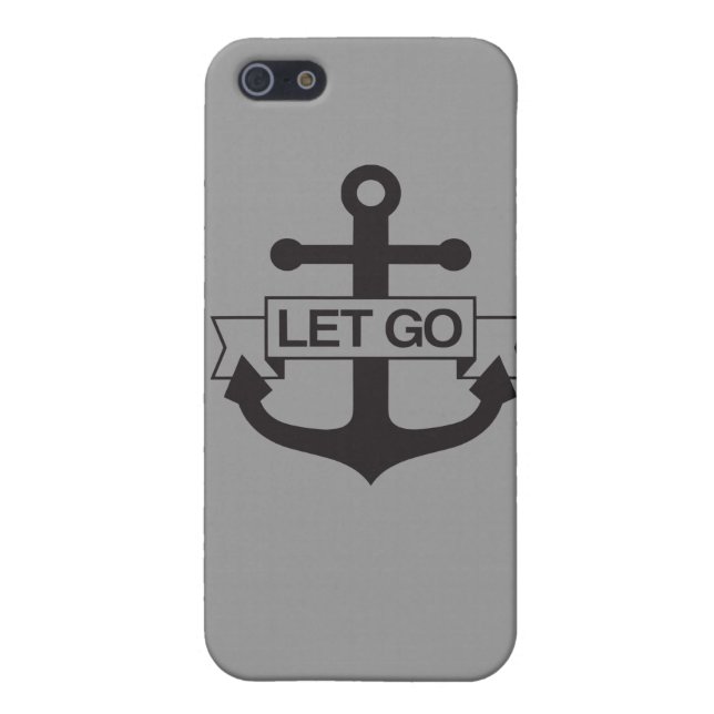 lgw anchor light grey case iPhone 5 (Back)