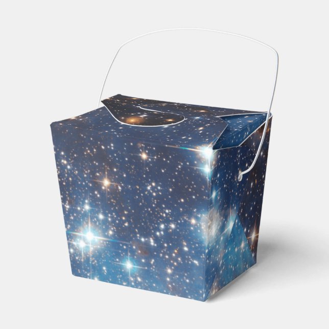 LH 95 stellar nursery space photography Favor Box (Front Side)