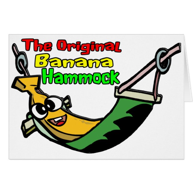 L'hamac original de banane (Devant horizontal)