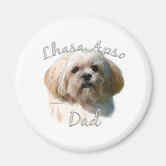 Lhasa Apso Dad 2 Magnet (Front)
