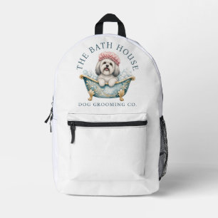 Lhasa Apso Dog Grooming Kit Backpack