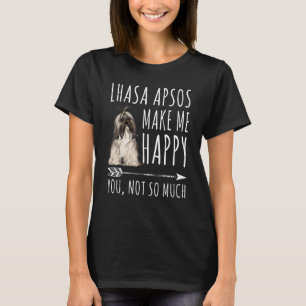 Lhasa Apso Dogs Redeem Me Happy T-Shirt