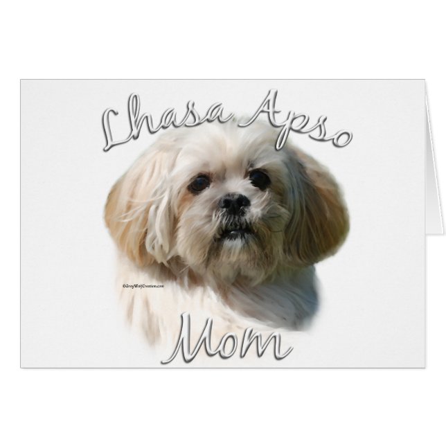 Lhasa Apso Mom 2 (Front Horizontal)