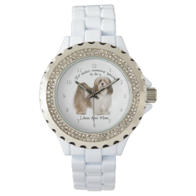 Lhasa Apso Mom Watch (Front)