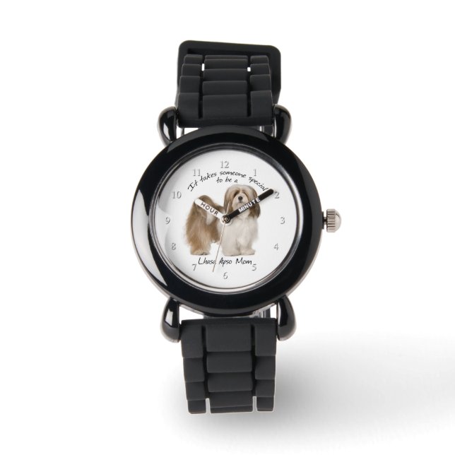 Lhasa Apso Mom Watch (Front)