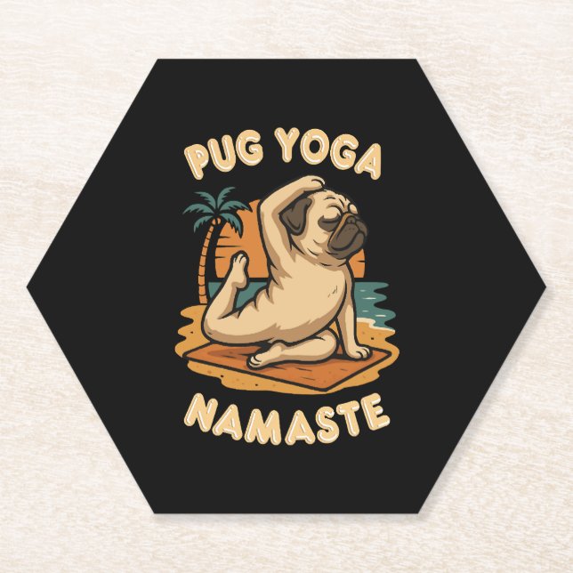 Lhasa Apso Paper Coaster (Front)