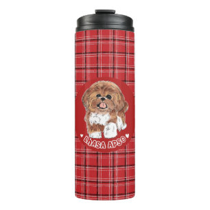 Lhasa Apso Thermal Tumbler