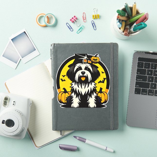 Lhasapoo dog halloween (iPad Cover)