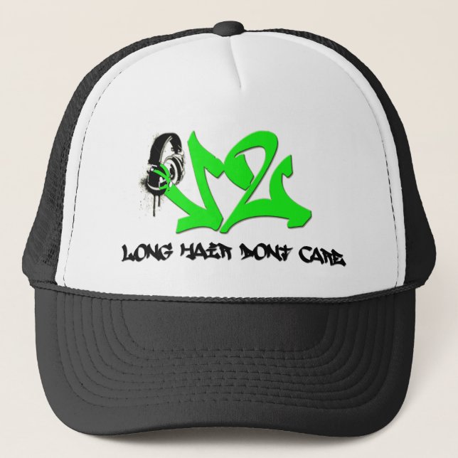 LHDC, V2 Music Green Trucker Hat (Front)