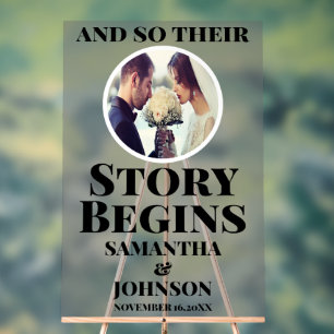 L'histoire acrylique gelée commence l'Affiche de b