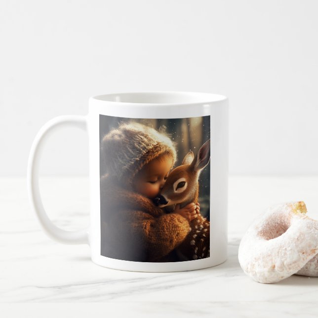 L'hiver chaud se réconcilie avec la Mug (Avec donut)