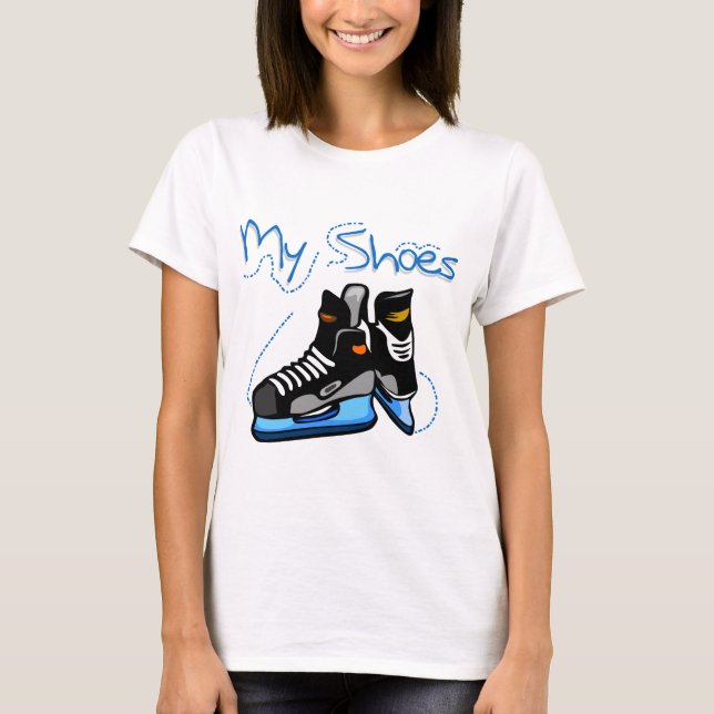 L'hockey patine mes T-shirts et cadeaux de (Devant)