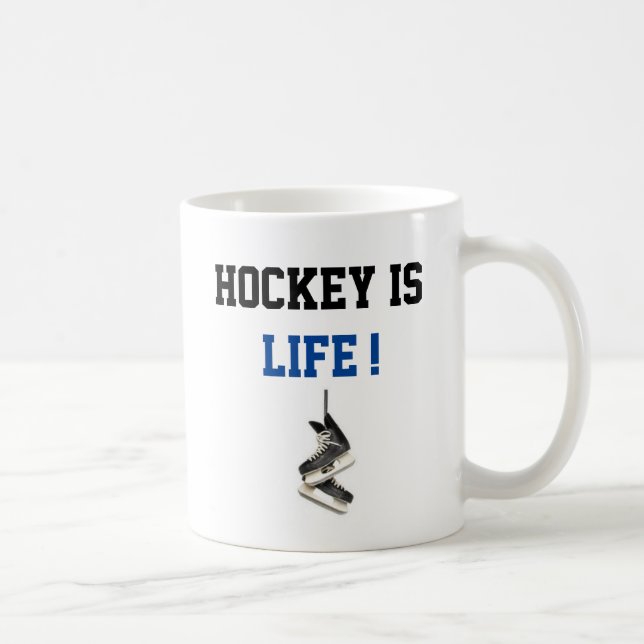 L'hockey personnalisable est la tasse 2 de la vie (Droite)