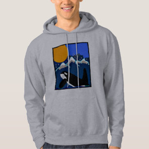 l'hommage à l'épaulard hérisse le sweat - shirt